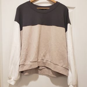 Abercrombie Puff Sleeve Sweatshirt